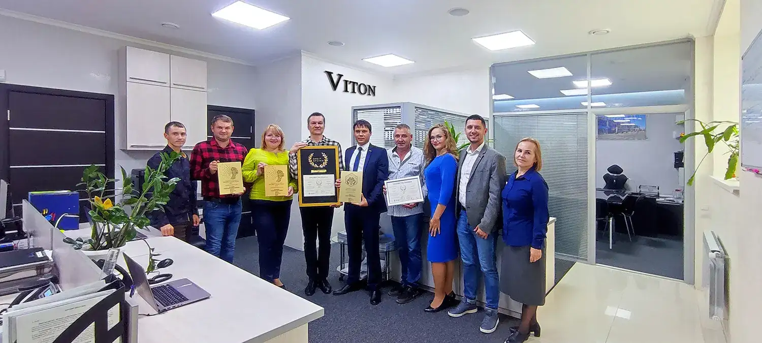 Генподряд компания «Viton» - обладатель национальной премии «Вибір країни» 2021 г.
