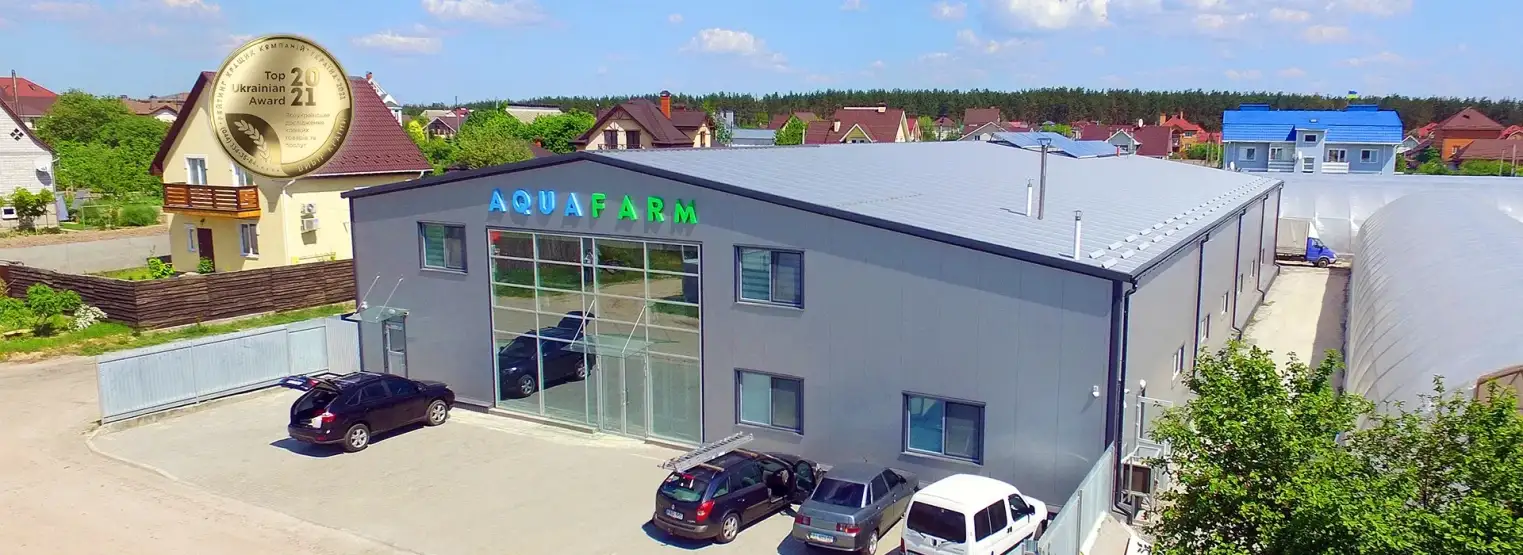 Production
aquaponic farms
from 1000 m2